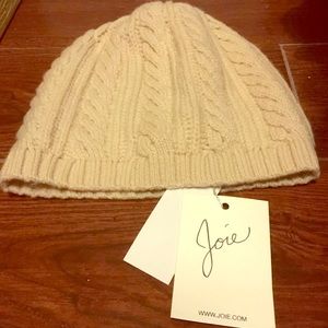 Joie Knit Cashmere Beanie Hat